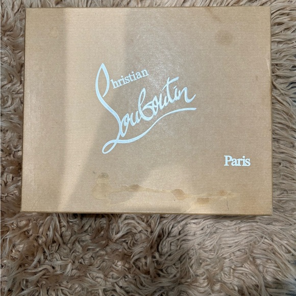 Christian Louboutin Sparkling Silver Heels - Picture 6 of 7